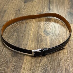 Ralph Lauren Men's Black Leather Belt size 40